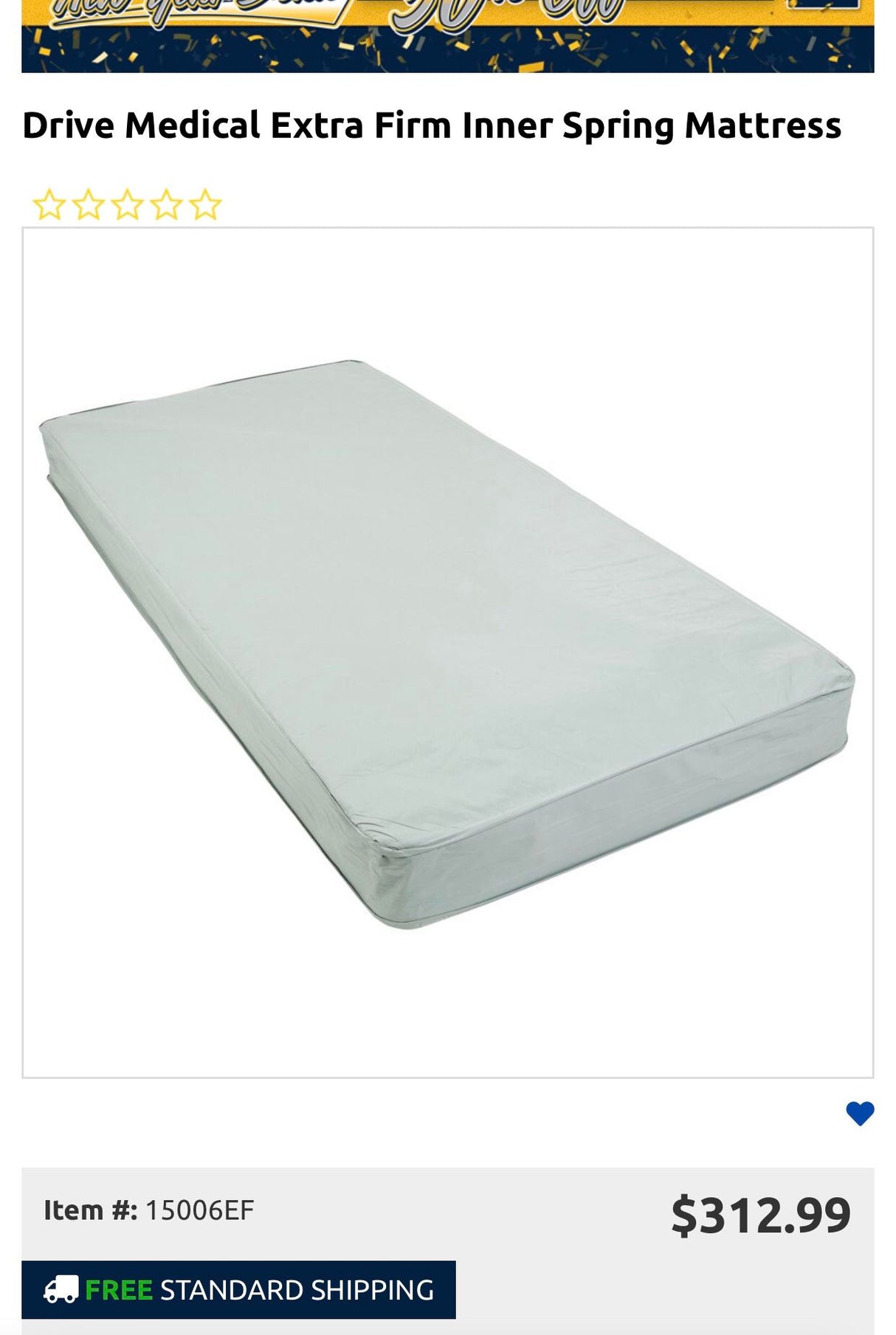 Inner Spring Mattress, Extra Firm - BeHope