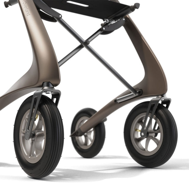 Byacre Carbon Fiber Overland Rollator - BeHope