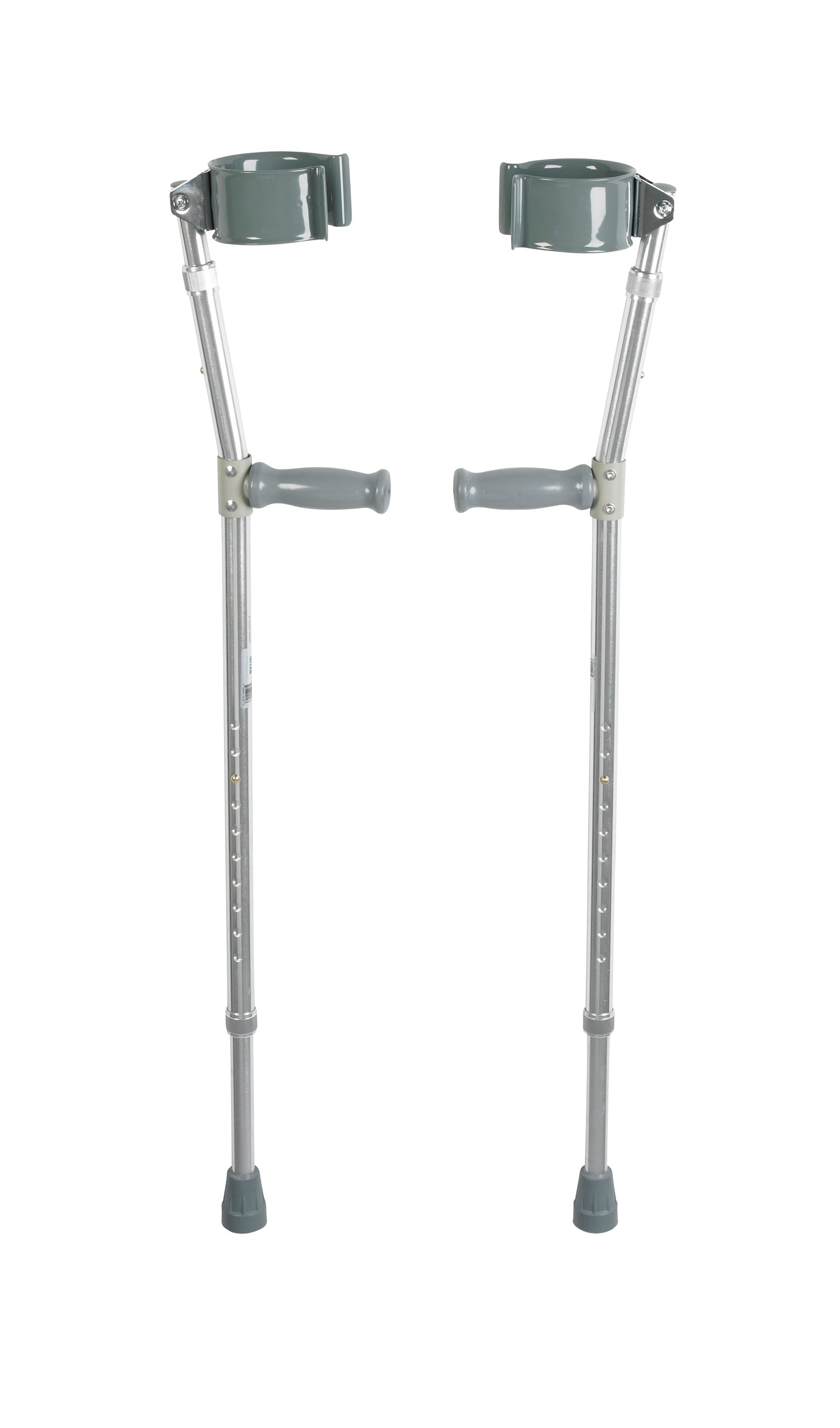 Lightweight Walking Forearm Crutches, Bariatric, 1 Pair - BeHope