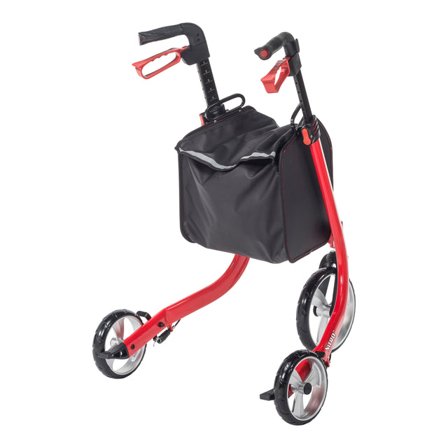 Nitro Euro Style 3-wheel Rollator Rolling Walker - BeHope