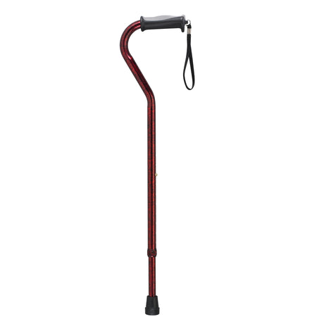 Adjustable Height Offset Handle Cane with Gel Hand Grip - BeHope