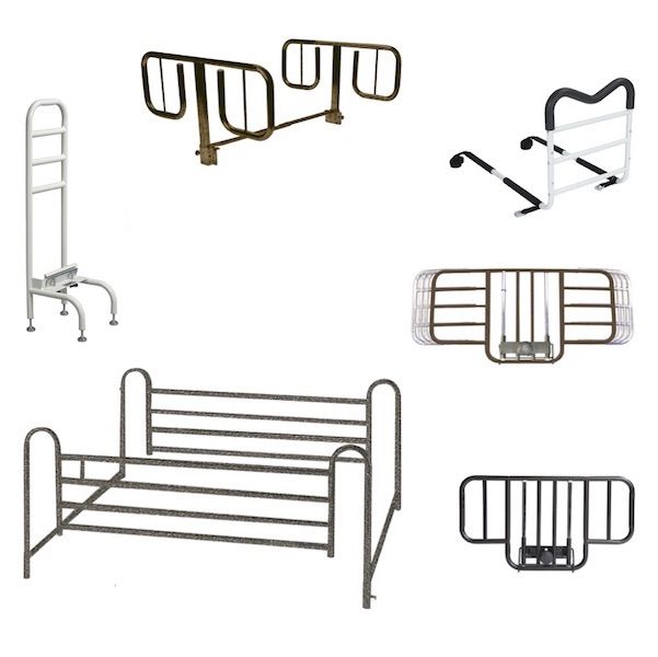Half Length Bed Rail Bariatric Lightweight Beds - BeHope