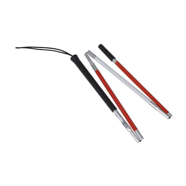 Folding Blind Cane With Wrist Strap - BeHope