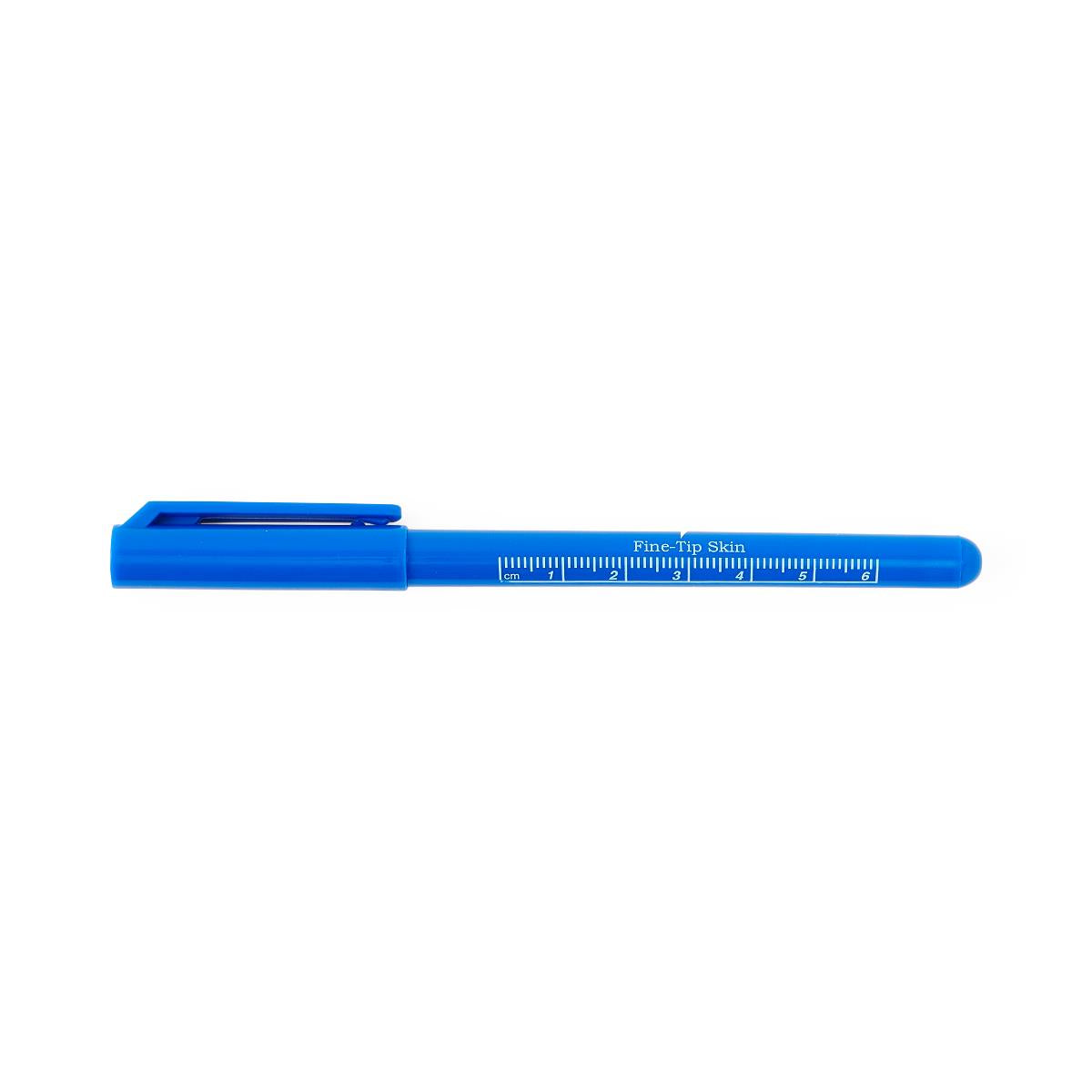 Surgical Skin Marker W/ruler & Label, Violet Ink, Fine Tip, Sterile Case/50 Each - BeHope