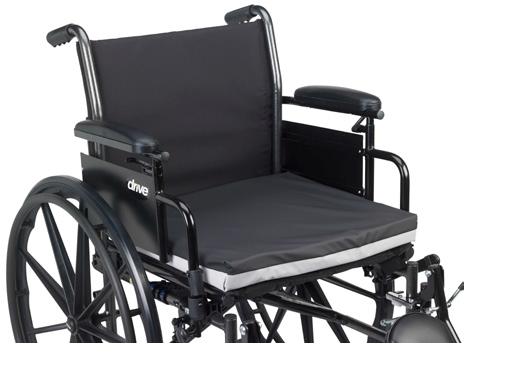Gel-U-Seat Lite General Use Gel Cushion with Stretch Cover - BeHope