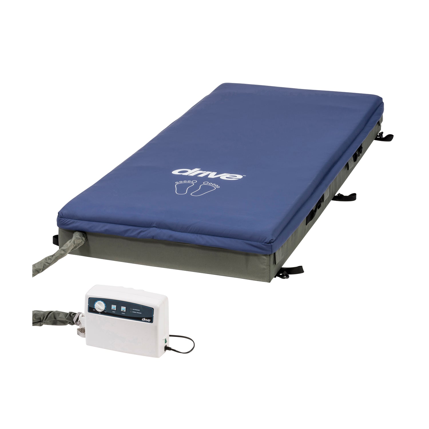 Med-Aire Edge Alternating Pressure & Low Air Loss Mattress Replacement System, Analog Control - Behope - 14360-B