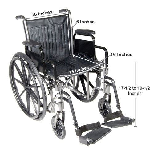 Silver Sport 2 Wheelchair - BeHope