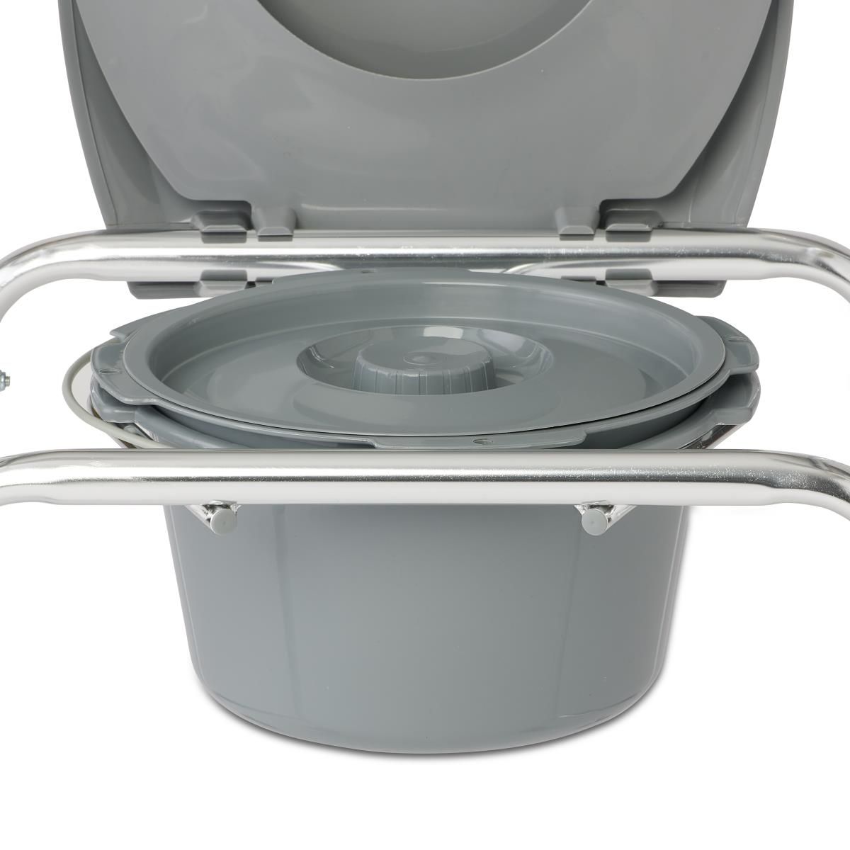 Medline Aluminum Commodes with Wheels - BeHope