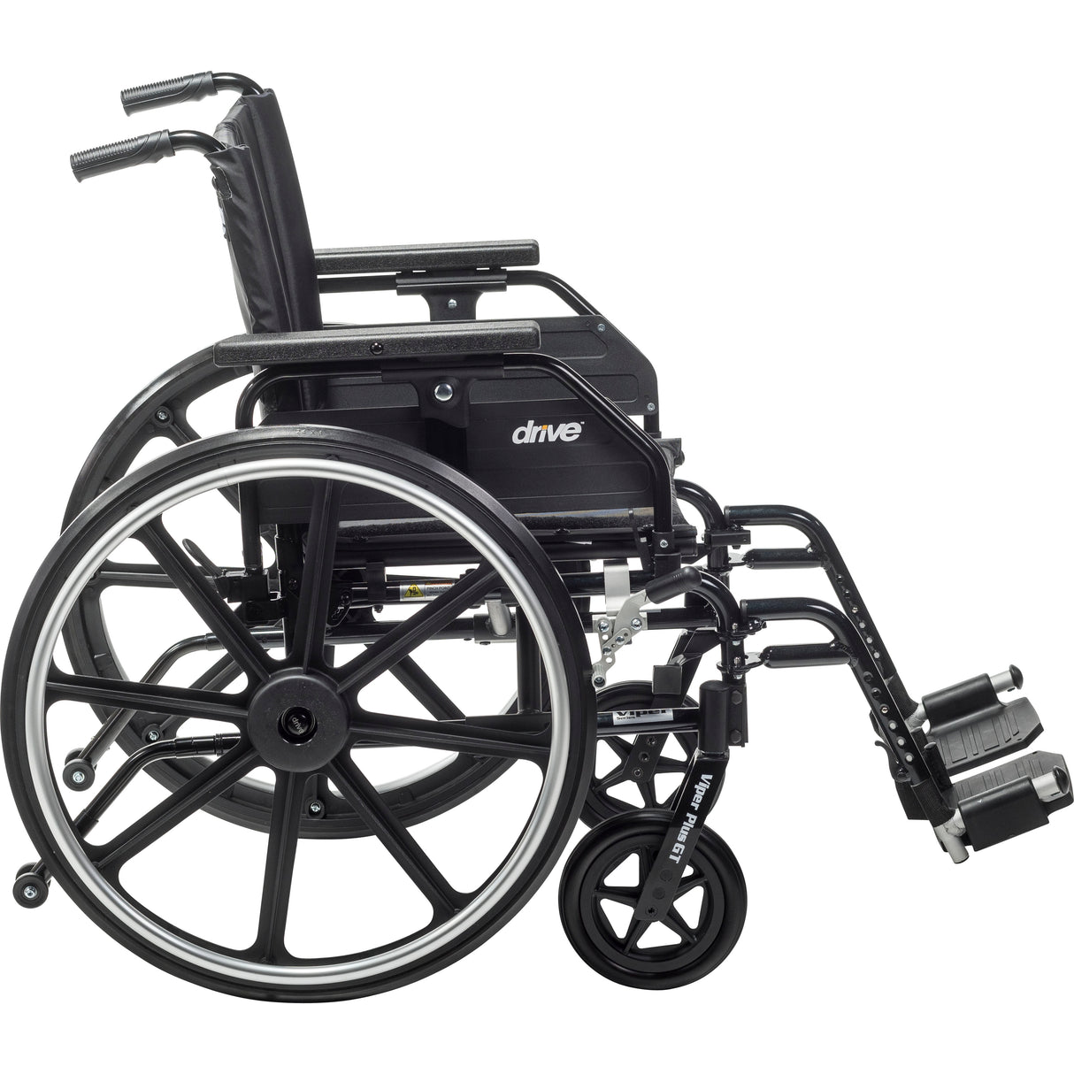 Viper Plus GT Wheelchair with Universal Armrests - BeHope