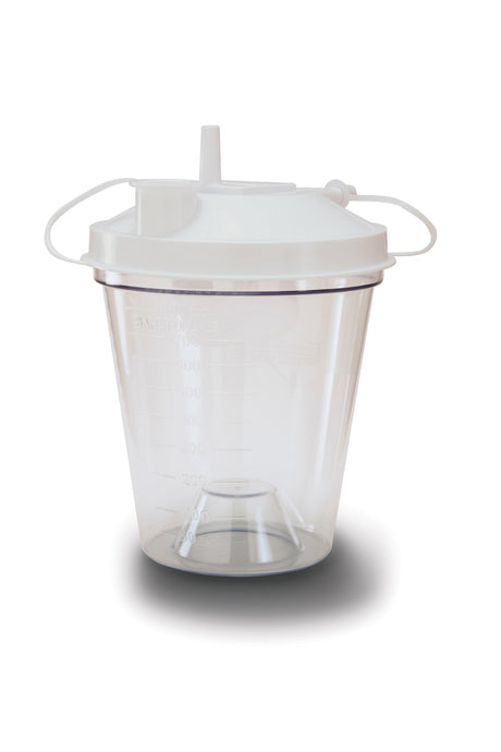 Case of 12 Disposable Suction Canisters, 800CC - BeHope