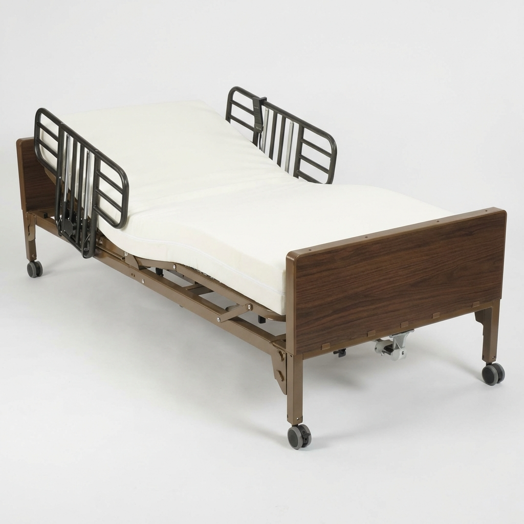 Cama de hospital eléctrica ultraligera Drive Delta 1000