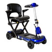ZooMe Auto-Flex Folding Travel Scooter, Blue - BeHope