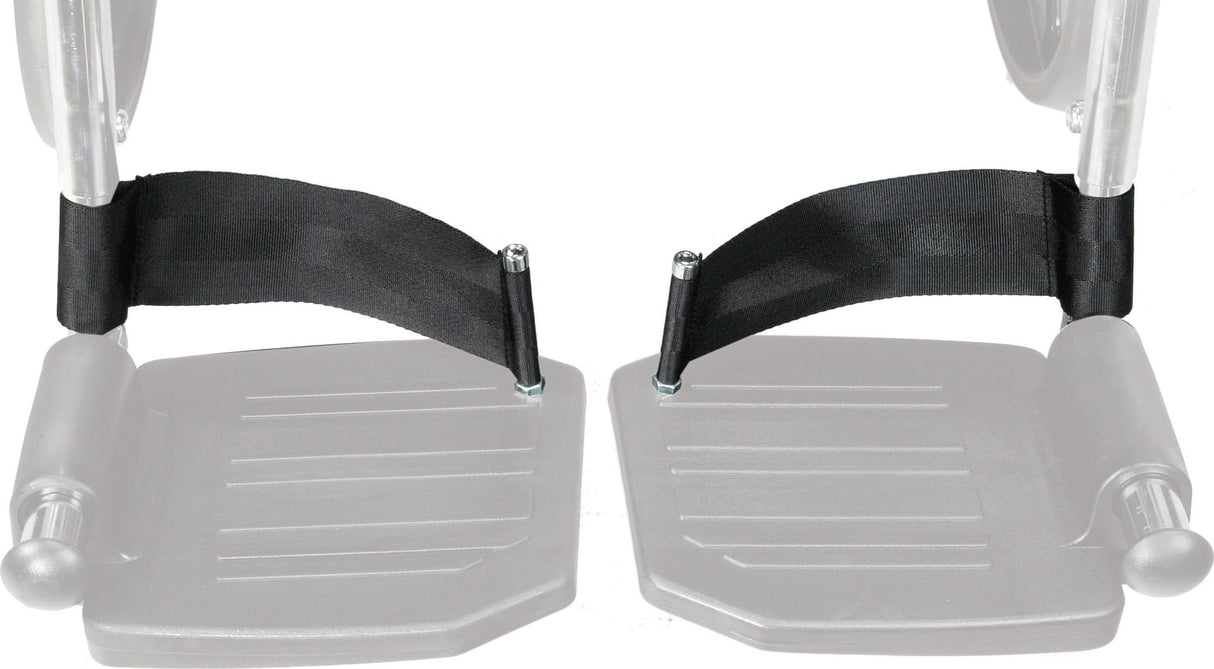 Heel Loops for Swing Away Foot Rest, 1 Pair - BeHope
