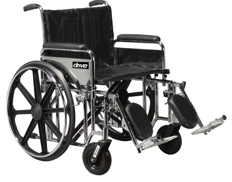 Bariatric Sentra Extra-heavy-duty Wheelchair - BeHope
