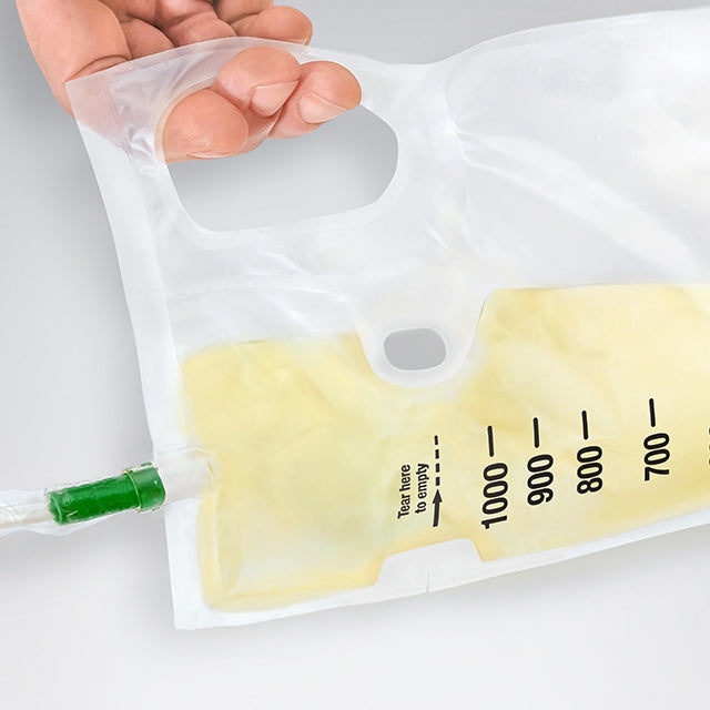 Vapro Plus F-style Touch-free Hydrophilic Intermittent Catheter With Collection Bag, Straight Tip,12 Fr., 16inmore Info... - BeHope
