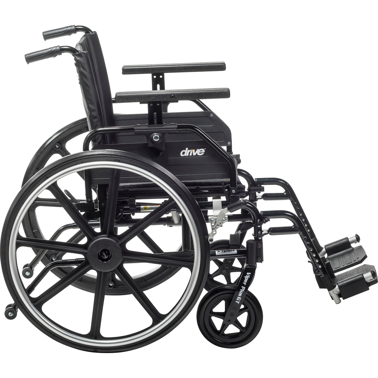 Viper Plus GT Wheelchair with Universal Armrests - BeHope