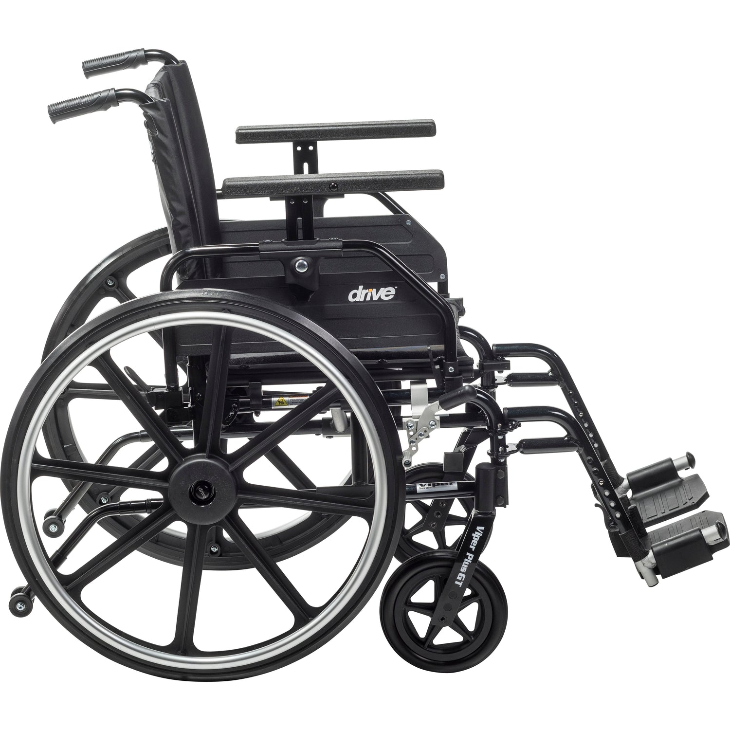 Viper Plus GT Wheelchair with Universal Armrests - BeHope