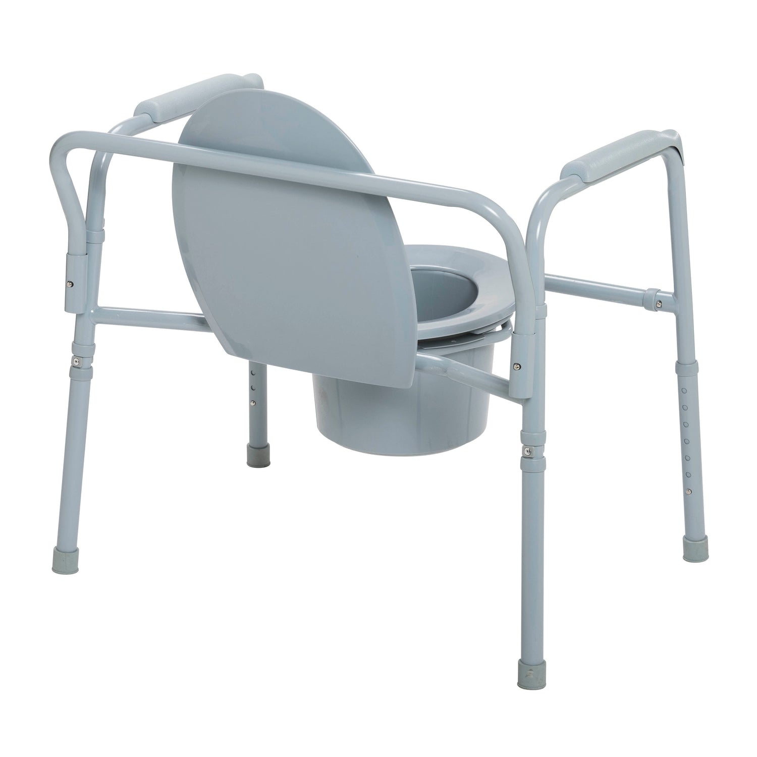 Heavy Duty Bariatric Folding Bedside Commode Chair - BeHope