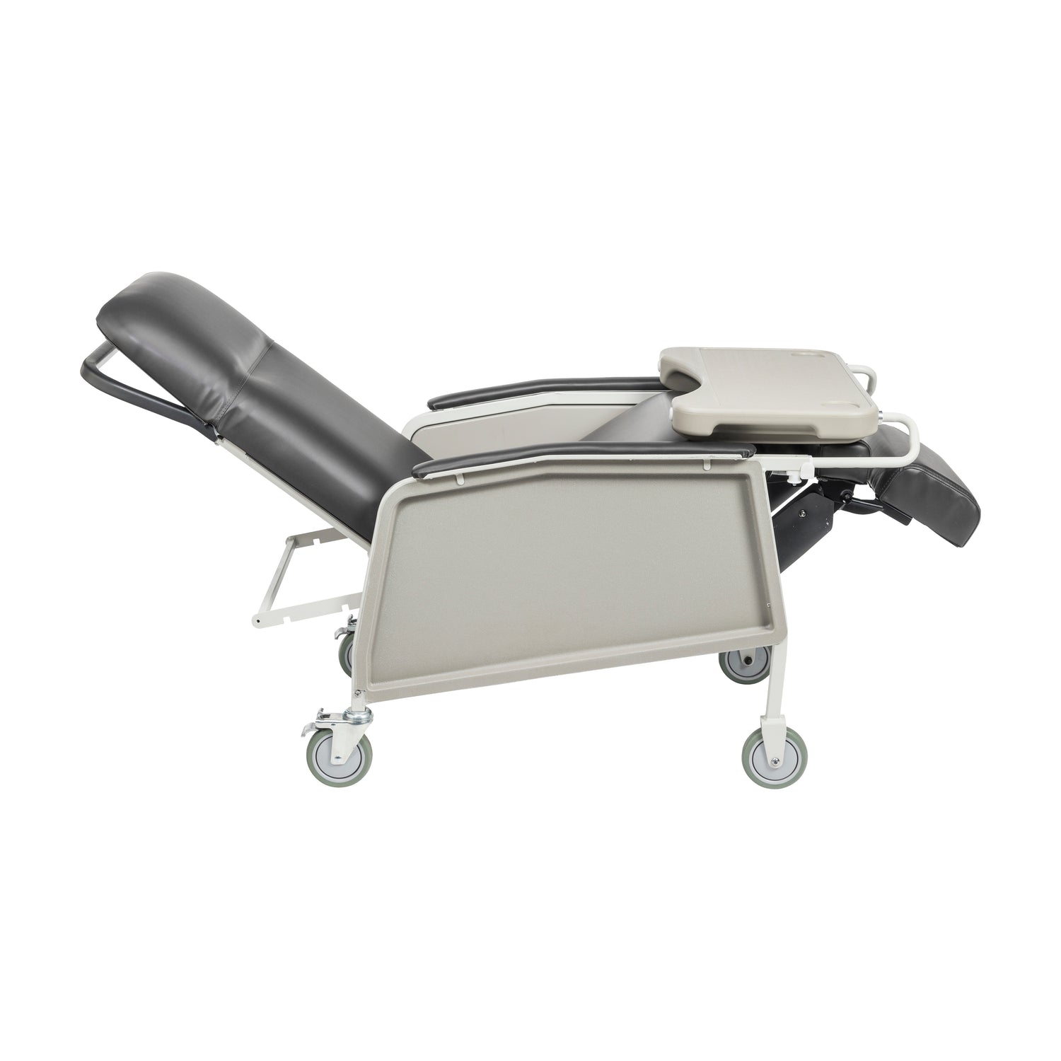 3 Position Heavy Duty Bariatric Geri Chair Recliner, Charcoal - BeHope