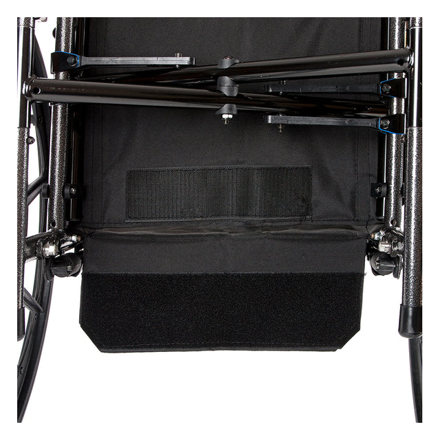 Cruiser X4 Lightweight Dual Axle Wheelchair With Adjustable Detachable Arms, Full Arms, Elevating Leg Rests, 16" Seat - BeHope