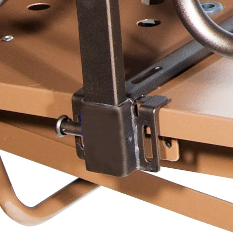 Half Length "T" Style Bed Rails, 1 Pair - BeHope