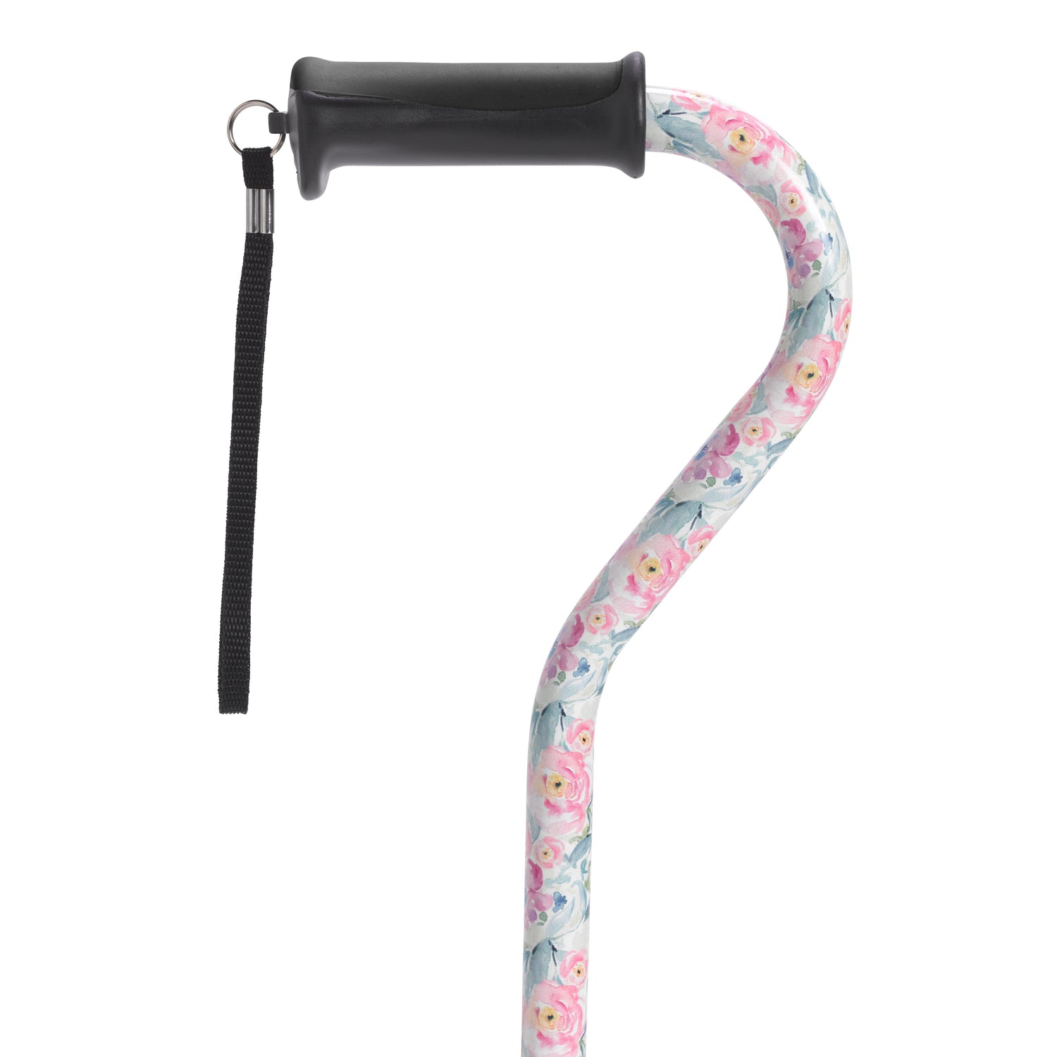 Adjustable Height Offset Handle Cane with Gel Hand Grip - BeHope