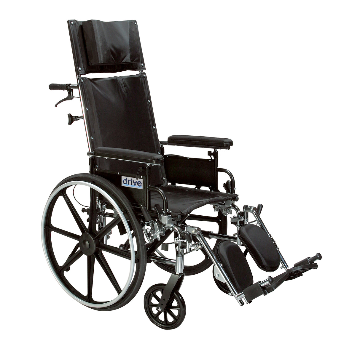 Viper Plus GT Full Reclining Wheelchair, Detachable Desk Arms, 20" Seat - Behope - PLA420RBDDA