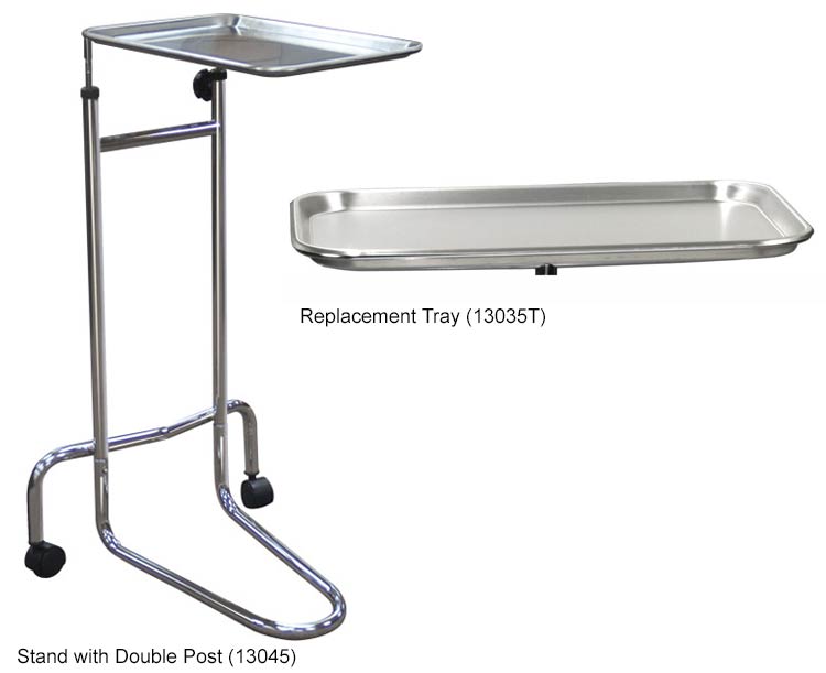 Mayo Instrument Stand, Double Post - BeHope