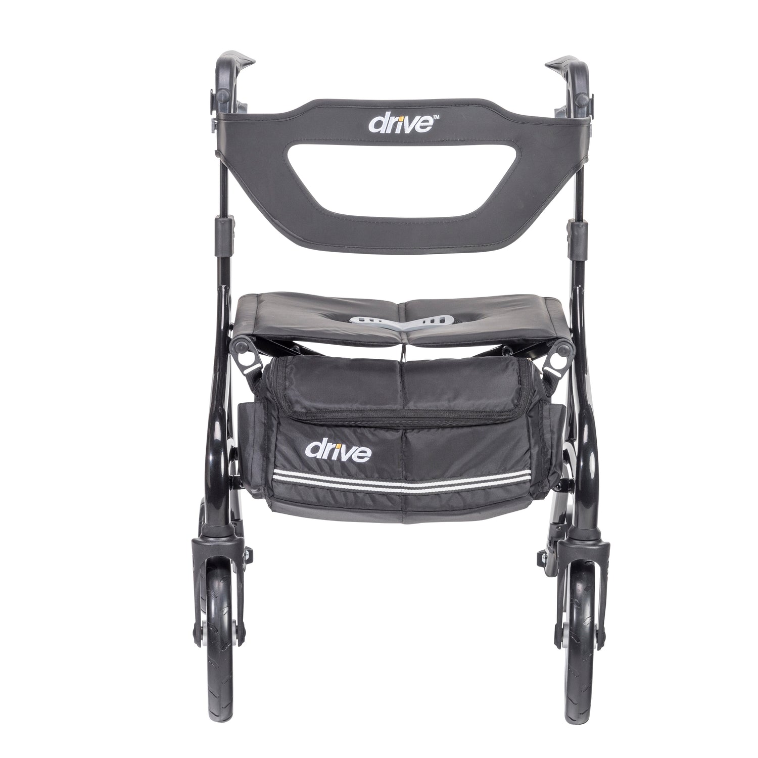 Nitro Sprint Rollator Rolling Walker, Black - BeHope