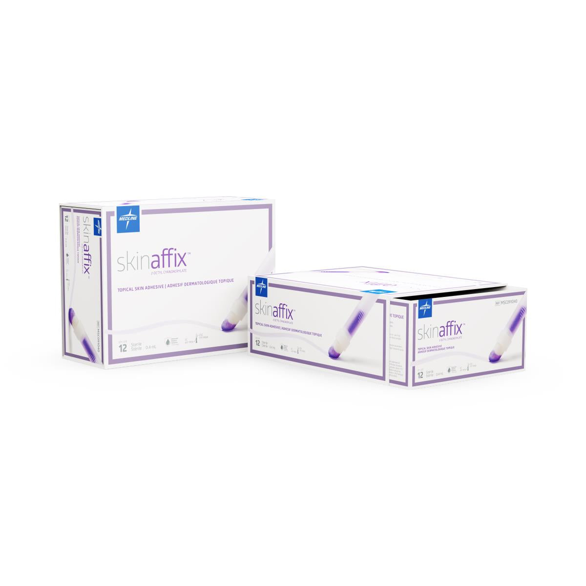 Skin Affix Topical Skin Adhesive 0.4ml Box/12 Each - BeHope