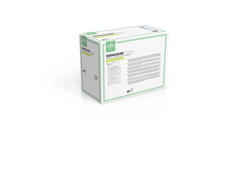 DermAssureTM Sterile Powder-Free Polyisoprene Surgical Glove, Green - BeHope