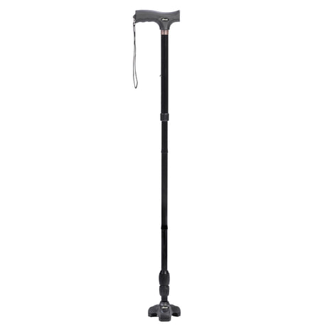 Flex N Go Adjustable Folding Cane with T Handle - BeHope