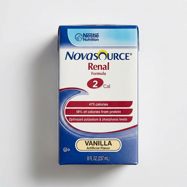 Novasource® Renal Vanilla Nutrition Drink 237 mL (Tetra Prisma) – Case of 24 - BeHope
