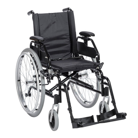 Lynx Ultra Lightweight Wheelchair, Swing away Footrests, 18" Seat - BeHope