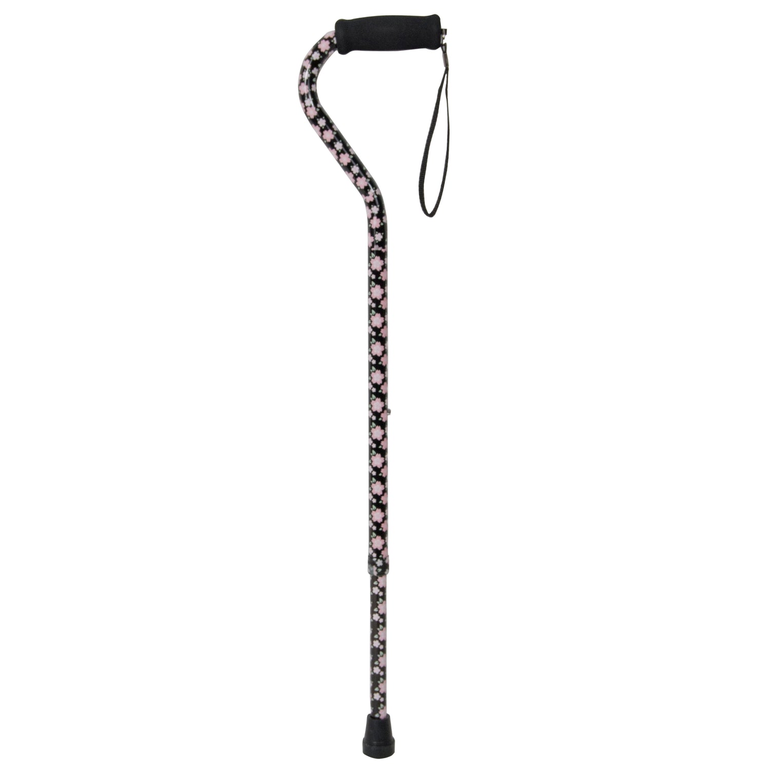 Foam Grip Offset Handle Walking Cane - BeHope
