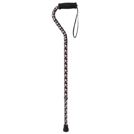 Foam Grip Offset Handle Walking Cane - BeHope