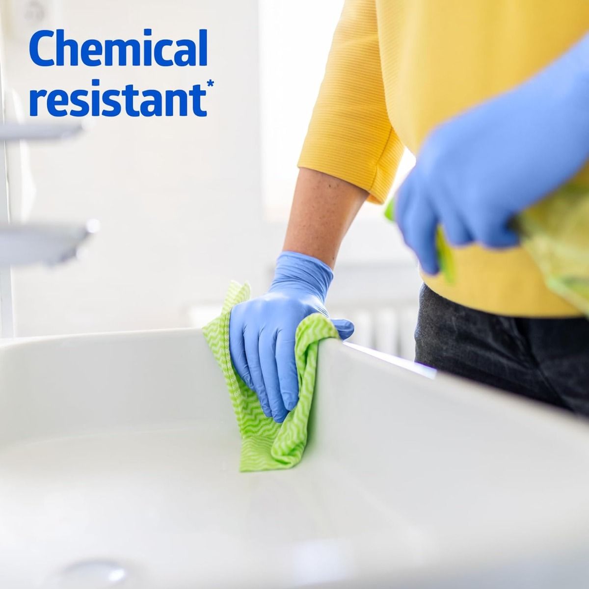 Sensicare Ice Nitrile Exam Glove Powder-free Medium Boxes Of 250 Blue - BeHope