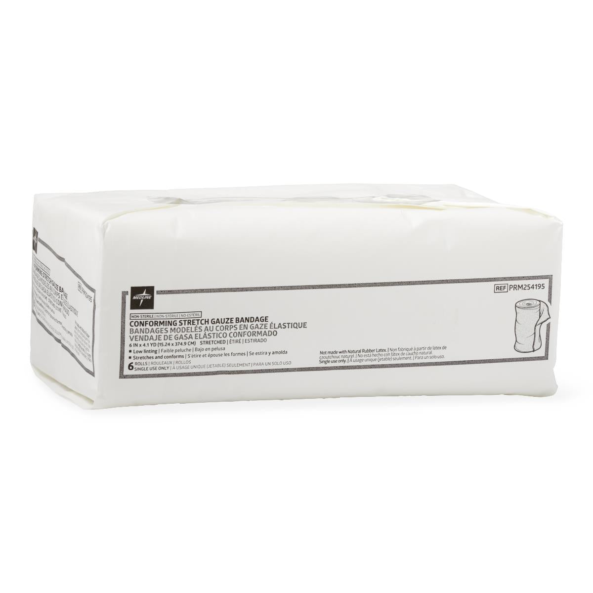 Conform Stretch Bandage 3" X 4.1yrd Non-sterile - BeHope