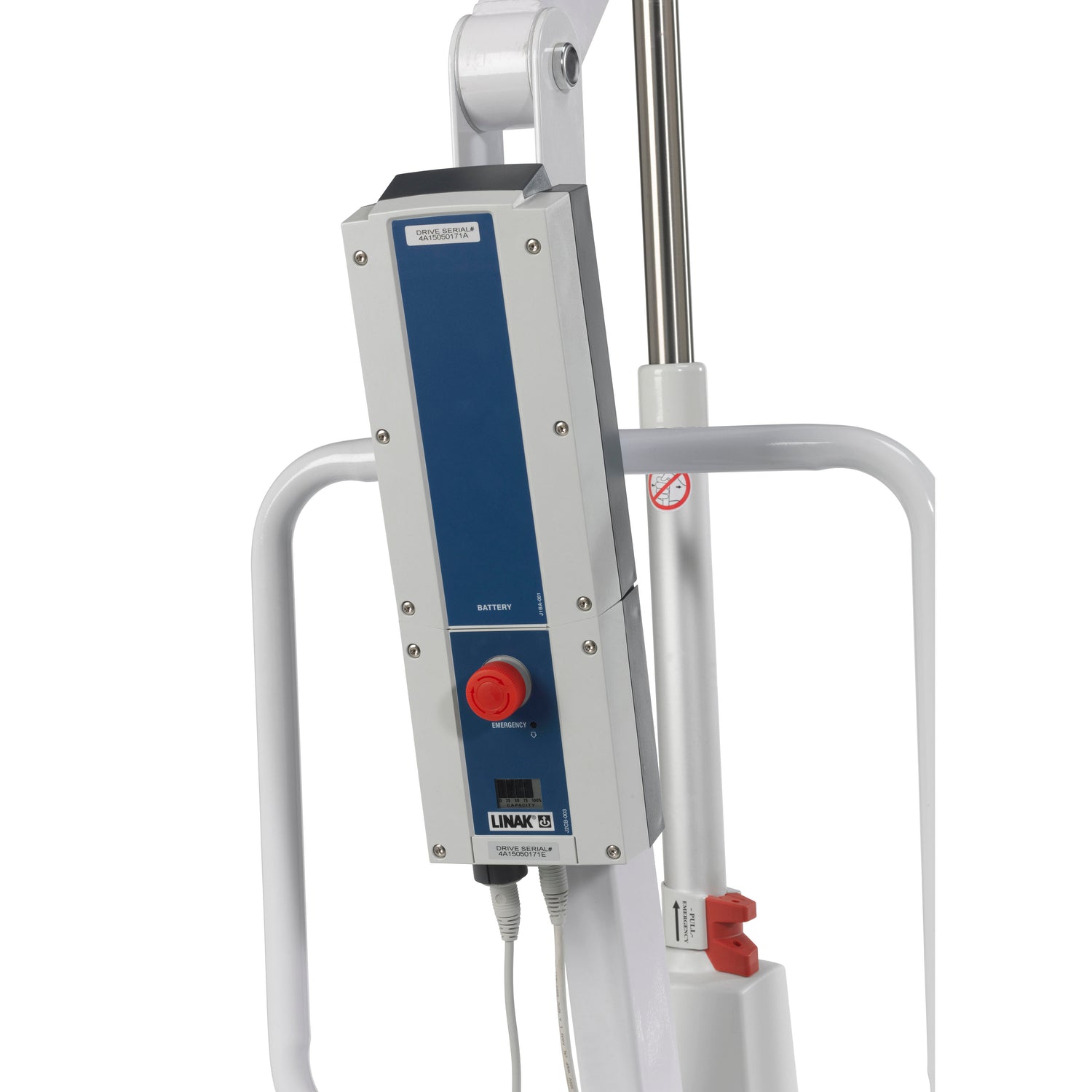 Battery Powered Electric Patient Lift with Rechargeable and Removable Battery - BeHope