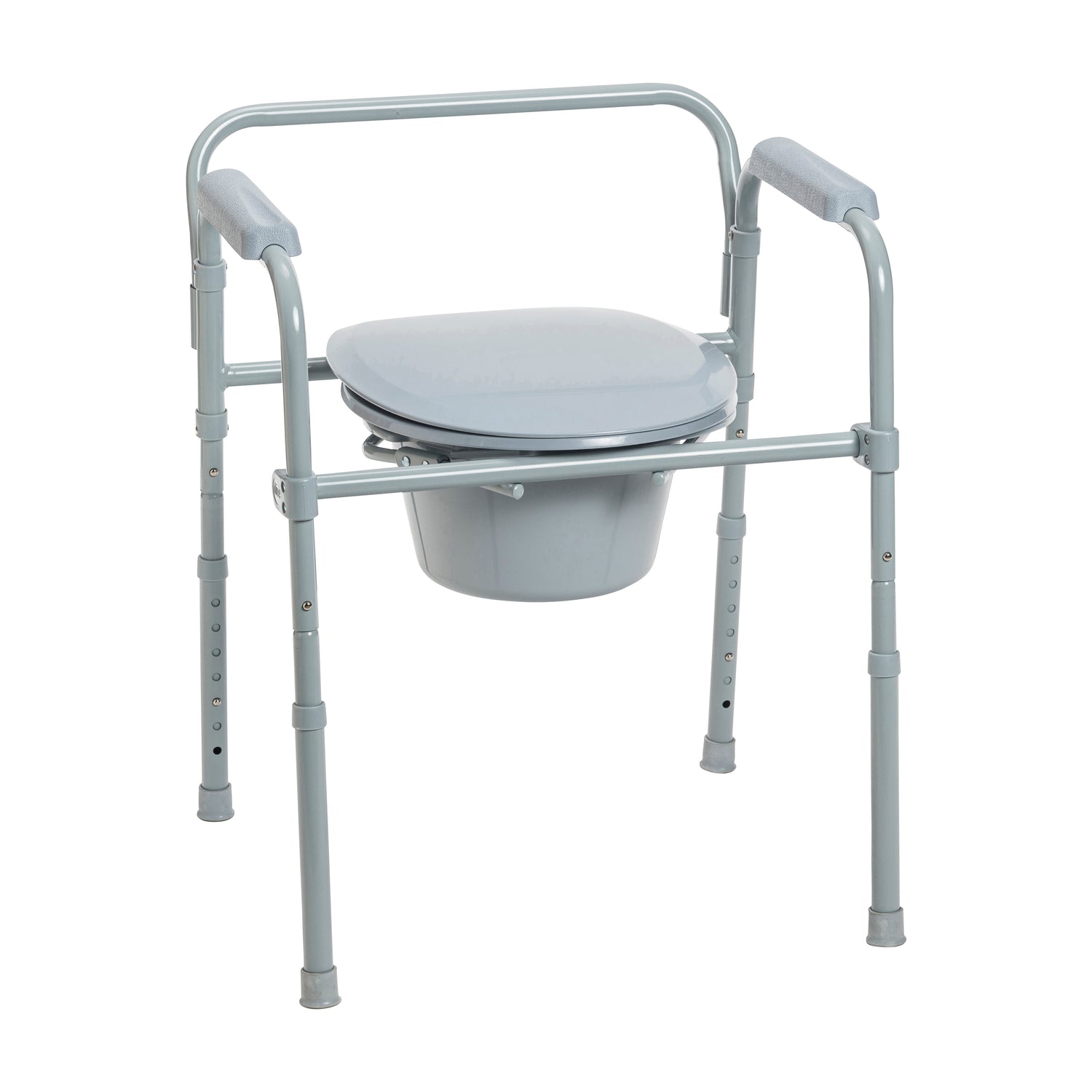 Steel Folding Frame Commode - BeHope