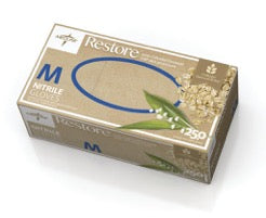 Restore Nitrile Powder-free X-small Exam Glove With Colloidal Oatmeal Skin Protectant Boxes Of 250 - BeHope