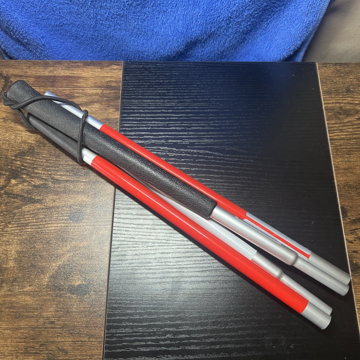Folding Blind Cane With Wrist Strap - BeHope