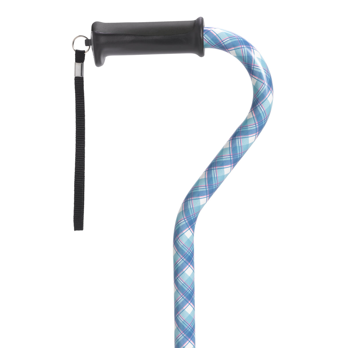 Adjustable Height Offset Handle Cane with Gel Hand Grip - BeHope