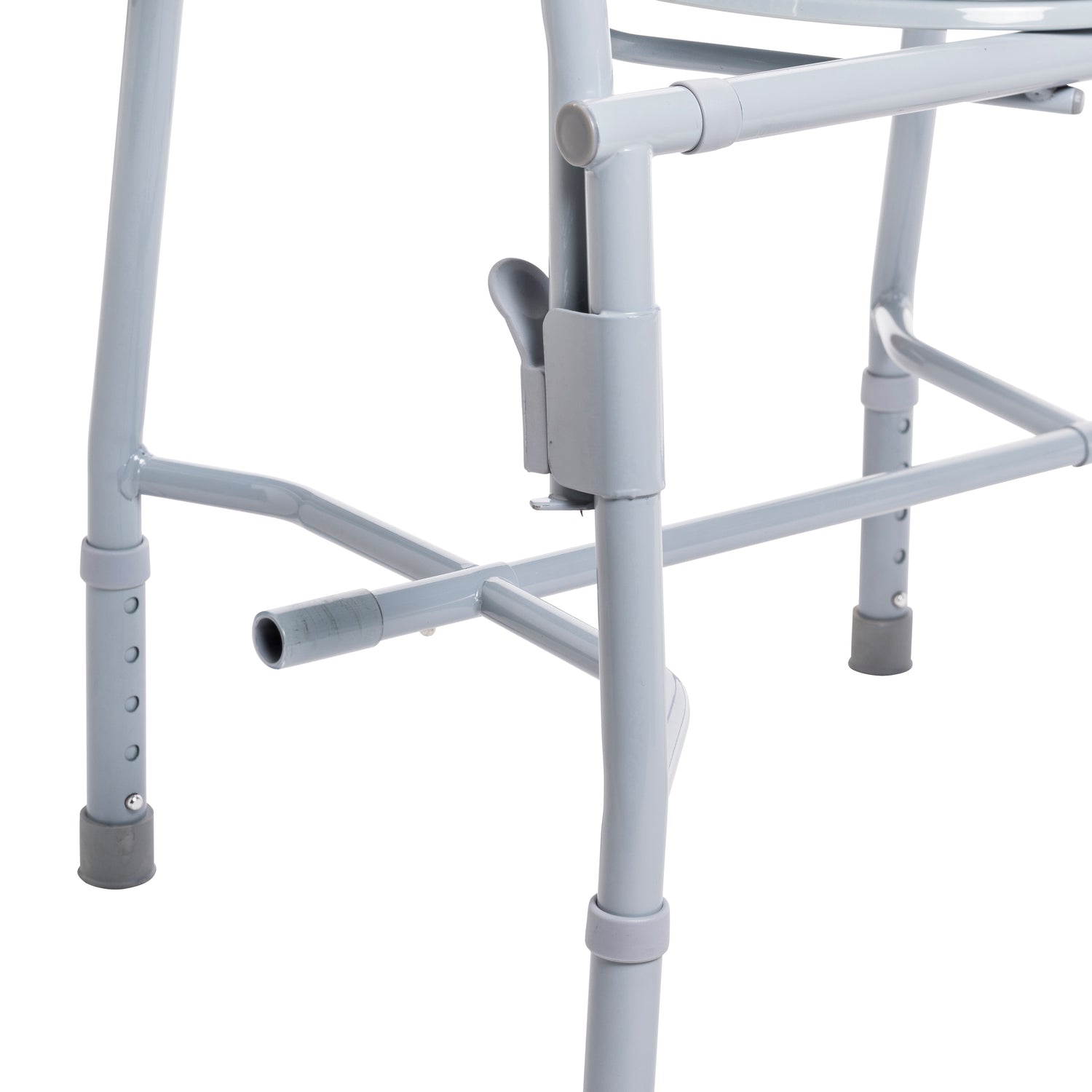 Steel Drop Arm Bedside Commode with Padded Arms - BeHope