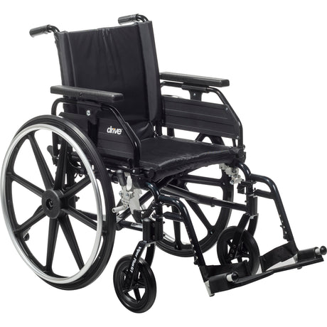 Viper Plus GT Wheelchair with Universal Armrests, Swing-Away Footrests, 18" Seat - BeHope