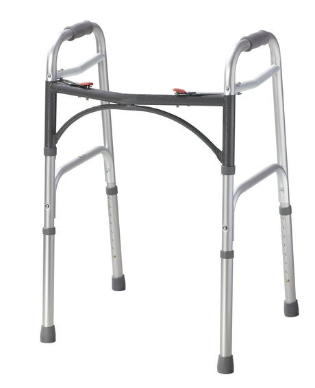 Deluxe Two Button Folding Walker - BeHope