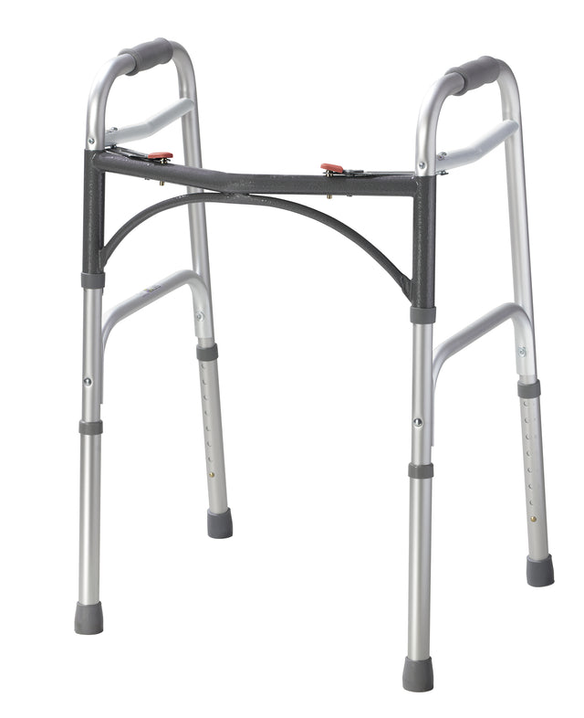 Deluxe Two Button Folding Walker - BeHope