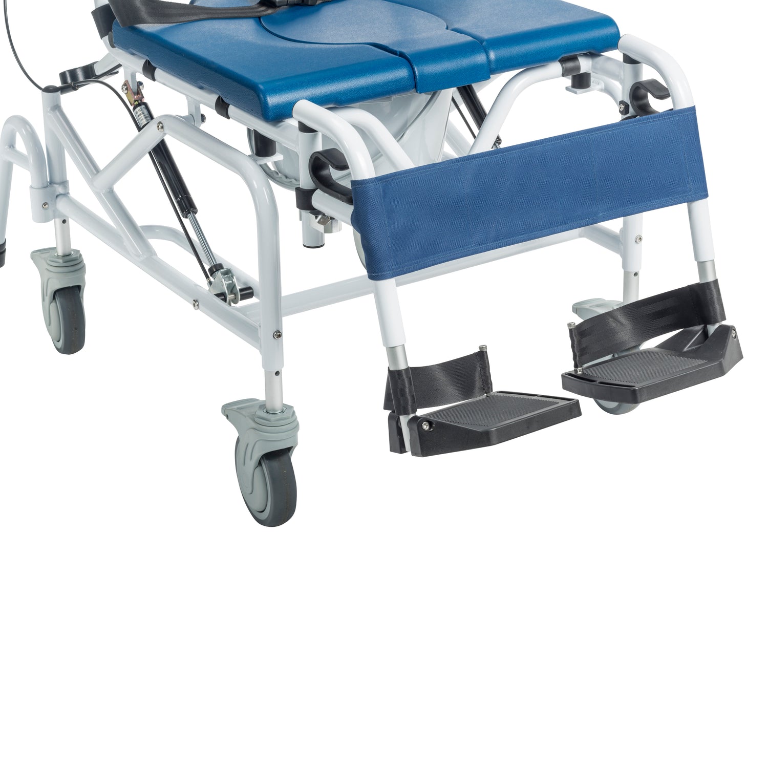 Tilting Aluminum Rehab Shower Chair Commode - BeHope