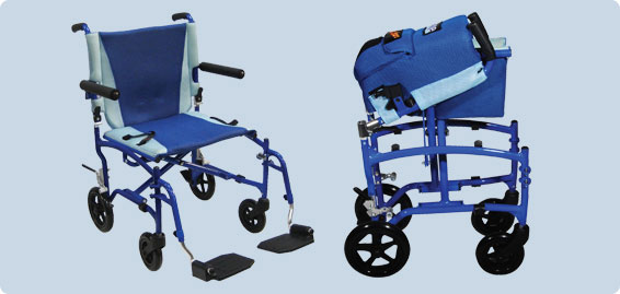 Transport Aluminum Transport Wheelchair - BeHope