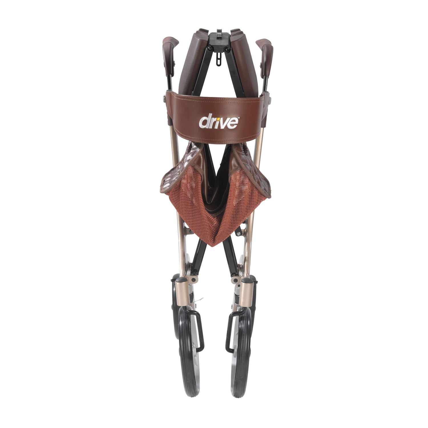 Nitro DLX Euro Style Rollator Rolling Walker, Champagne - BeHope